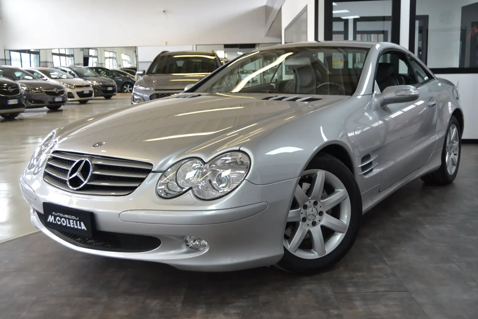 Mercedes-Benz SL 350 V6 UniPro/KmDOC/Cruise/Pelle/DAVETRINA Grijs - 1