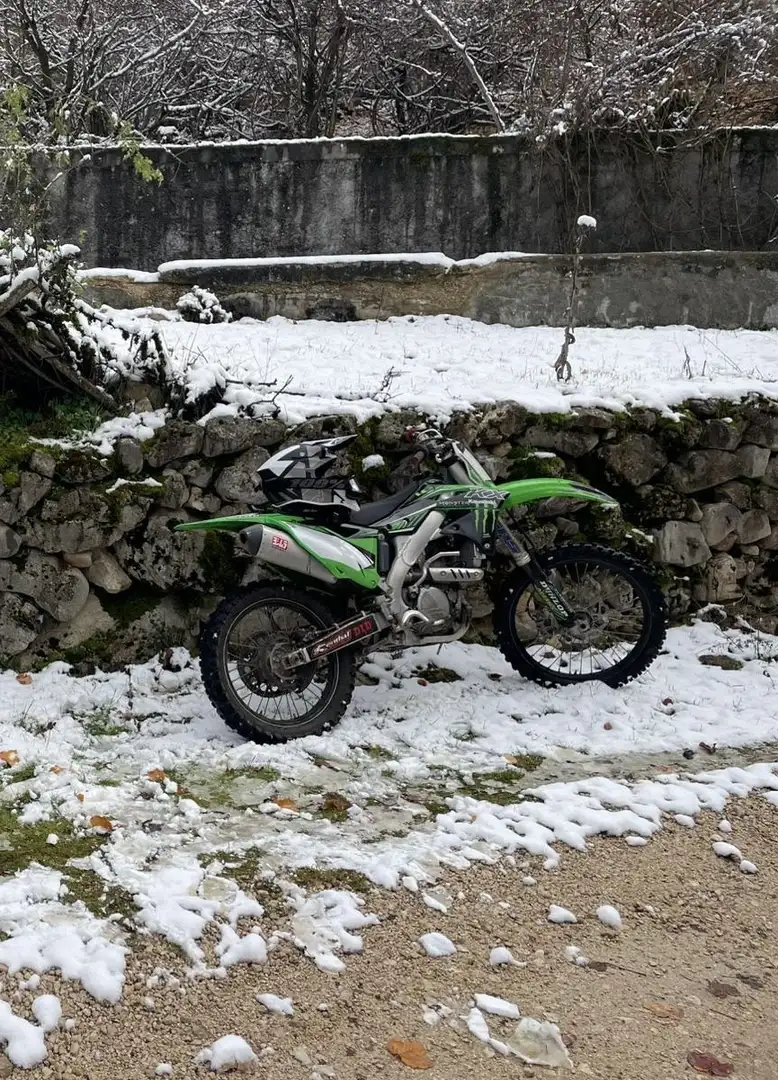 Kawasaki KX 250 cross monster Vert - 1