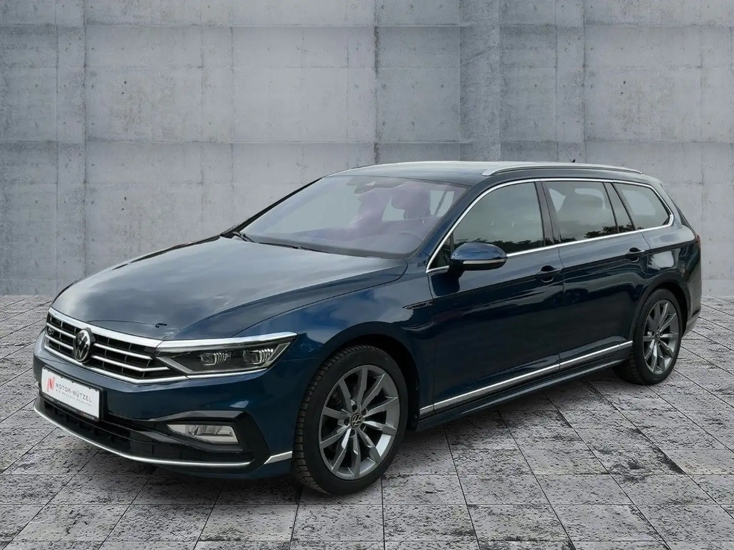 Volkswagen Passat Variant 2.0 TDI DSG R-LINE MATRIX+NAV+ACC Blau - 2