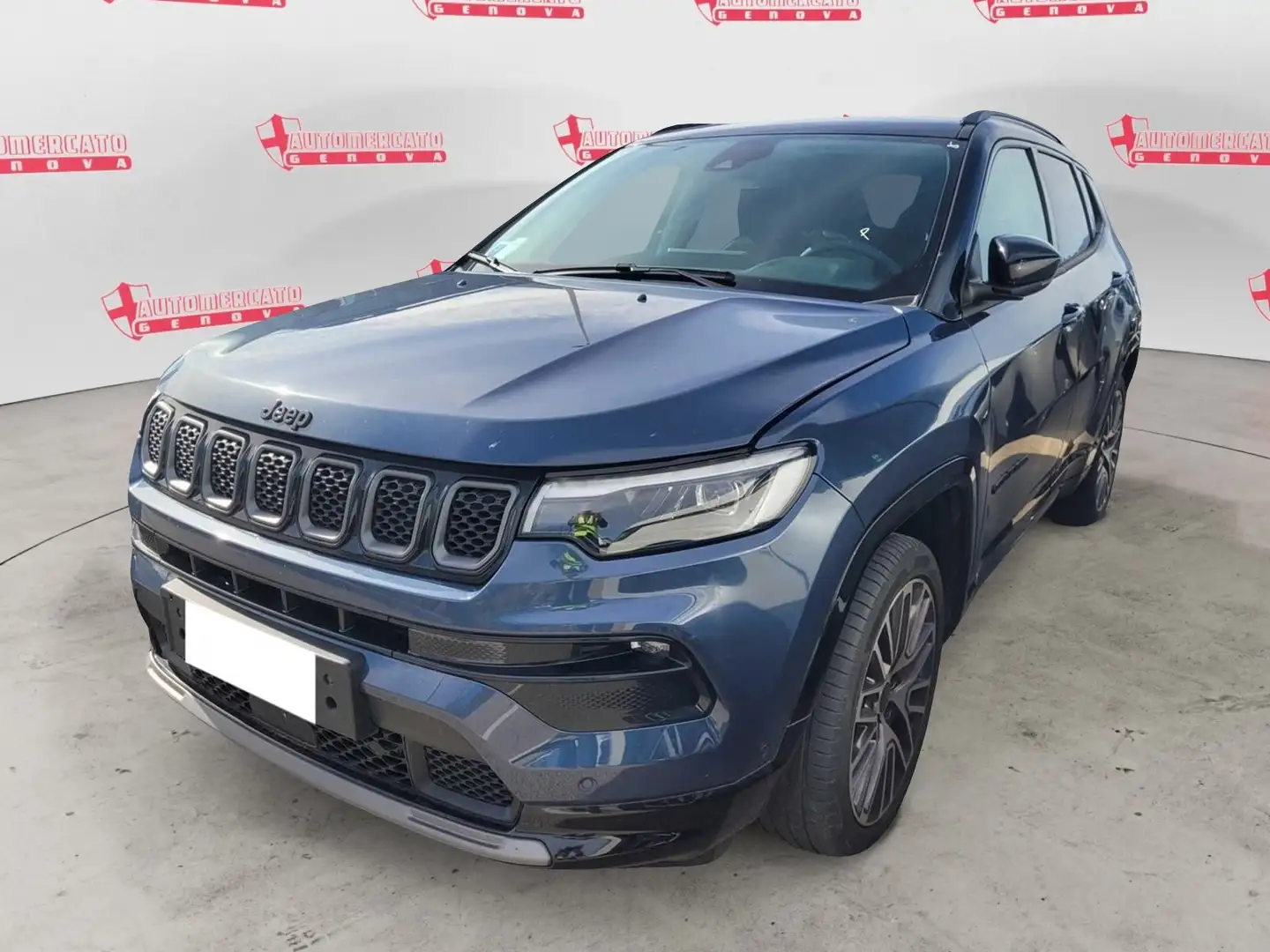 Jeep Compass Compass 1.5 Turbo T4 130 CV MHEV  Summit Bleu - 1