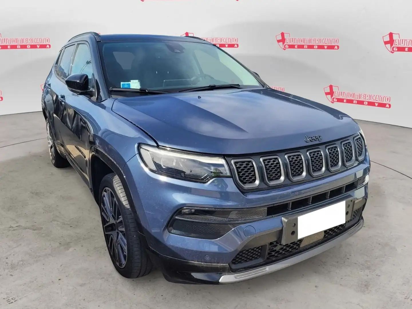 Jeep Compass Compass 1.5 Turbo T4 130 CV MHEV  Summit Bleu - 2