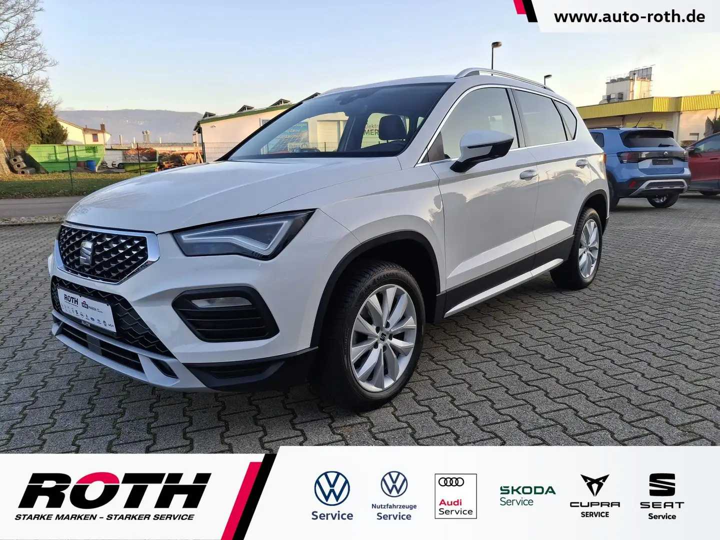 SEAT Ateca 1.5 TSI DSG Xperience Navi*LED*Kamera*ACC Blanc - 1