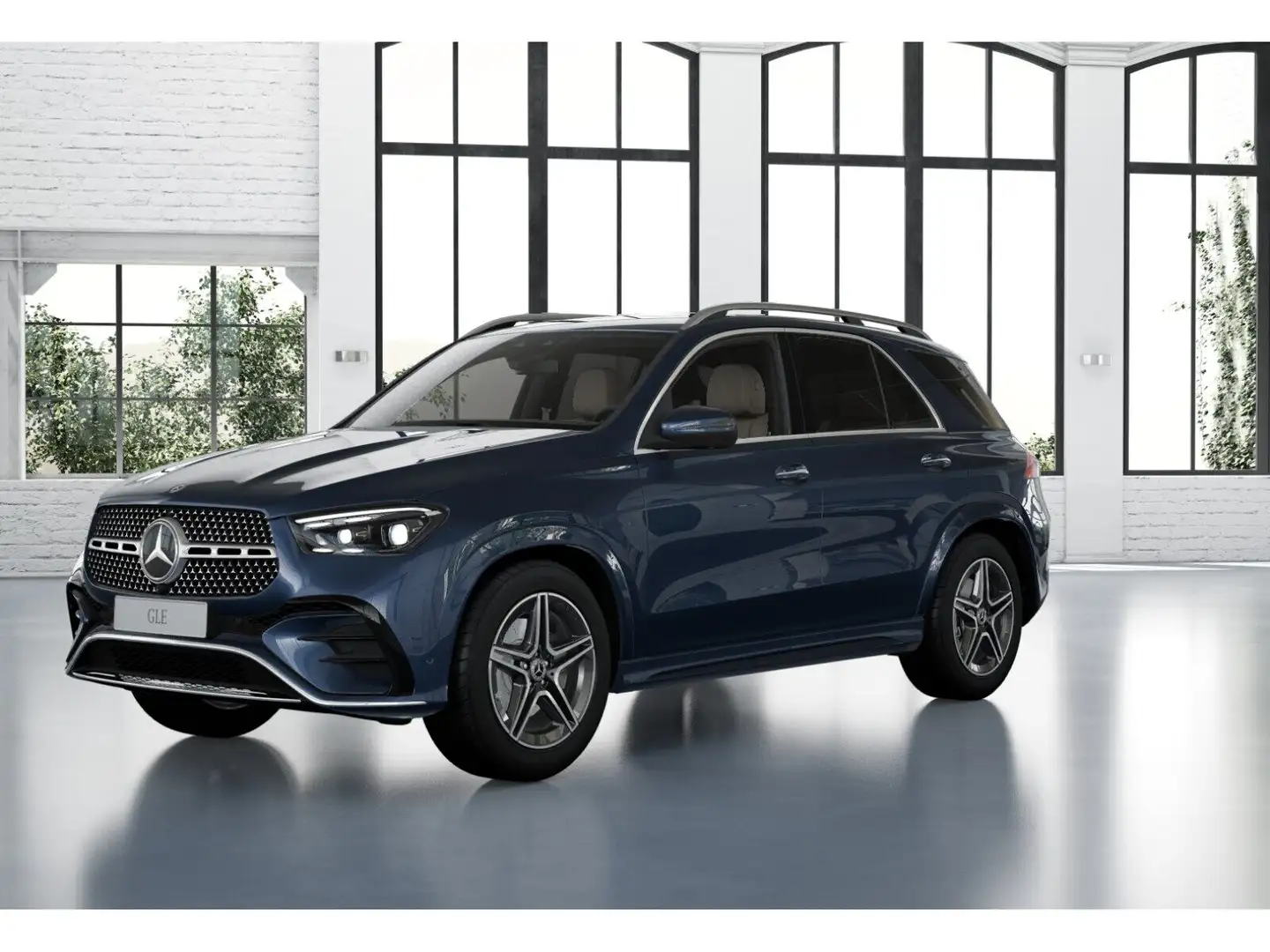 Mercedes-Benz GLE 300 d 4MATIC LED Navi Cam Stdhz Distr Airm Blauw - 1
