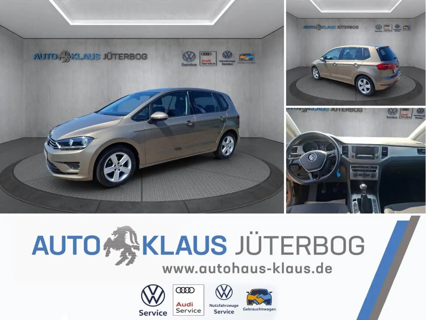 Volkswagen Golf Sportsvan Golf VII Sportsvan 1.2 TSI BMT Comfortline Klima Braun - 1
