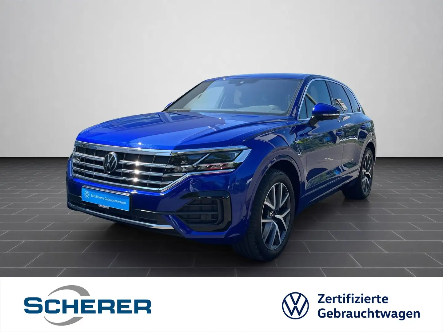 Volkswagen Touareg R-Line 3.0 TDI, 4MOTION, NAVI, MATRIX, L Blau - 1