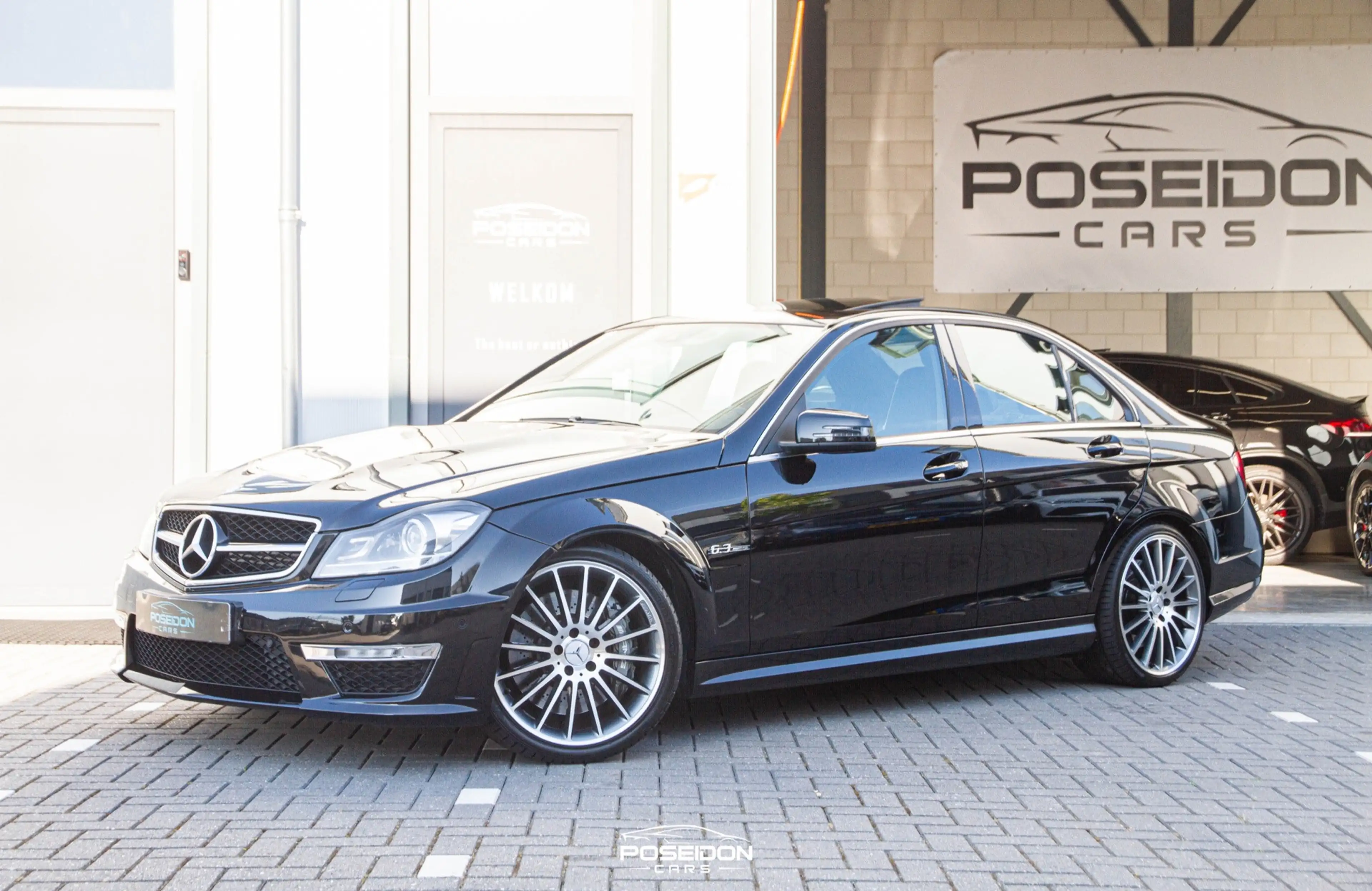 Mercedes-Benz C 63 AMG C63 FACELIFT | SCHUIFDAK | HARMAN/KARDON | LEER |