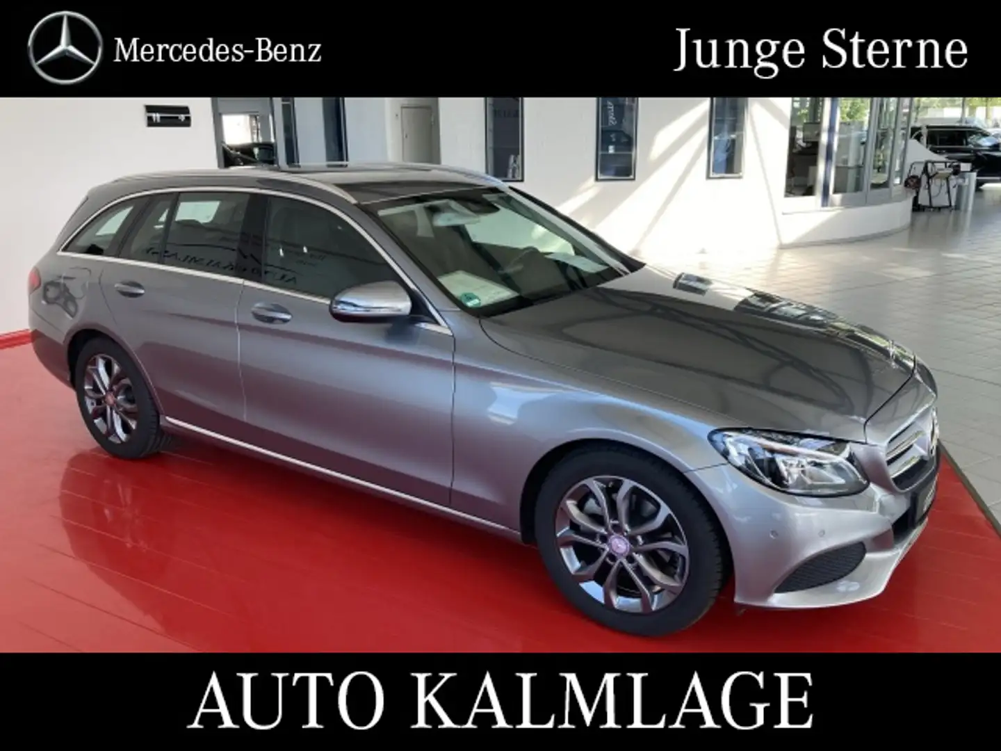 Mercedes-Benz C 180 C 180 T Avantgarde AUTOMATIK+AHK+NAVI+LED Navi Plateado - 1