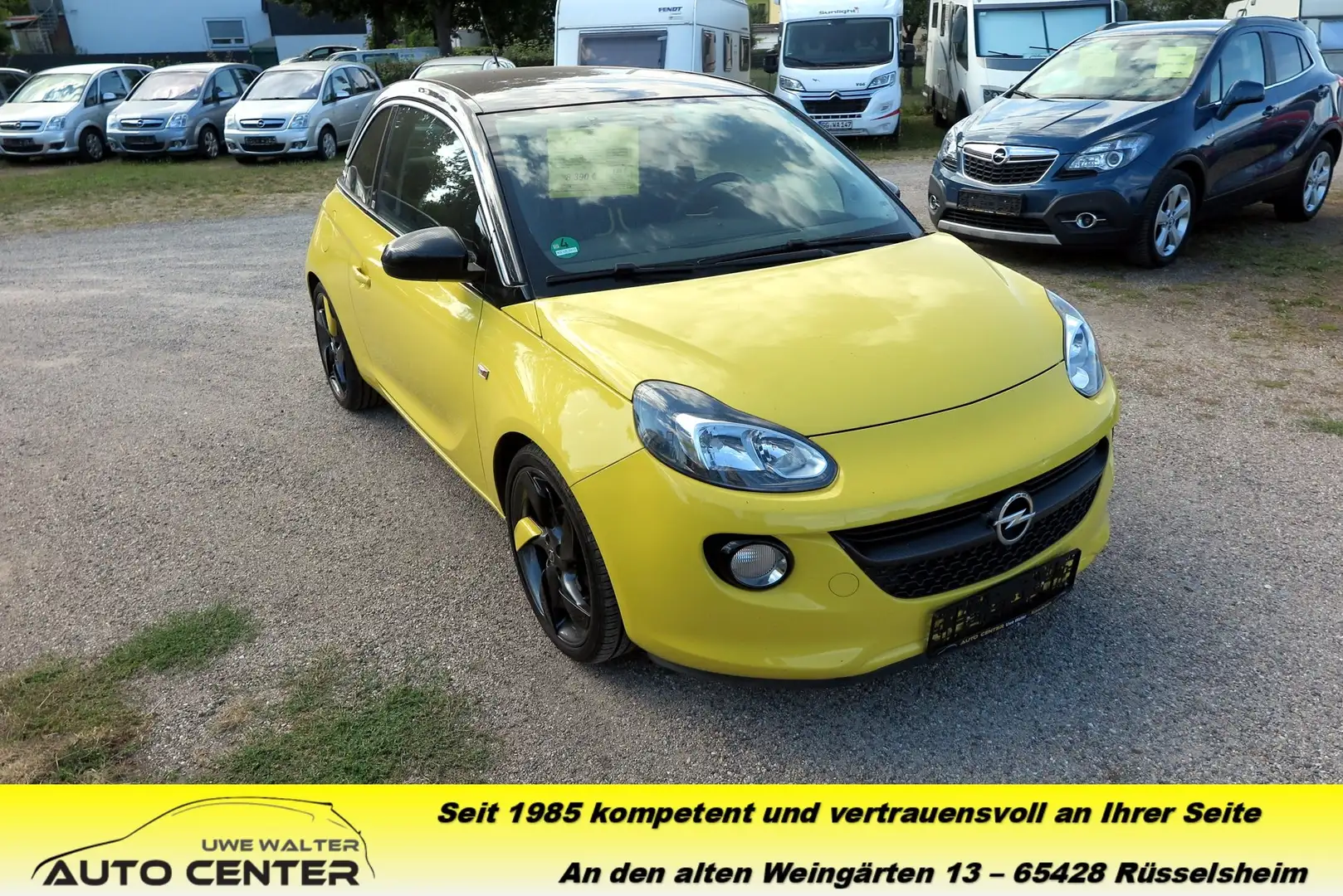 Opel Adam Adam 1.4 Slam - Scheckheft - Klimaaut. - Sitzhzg. Jaune - 1