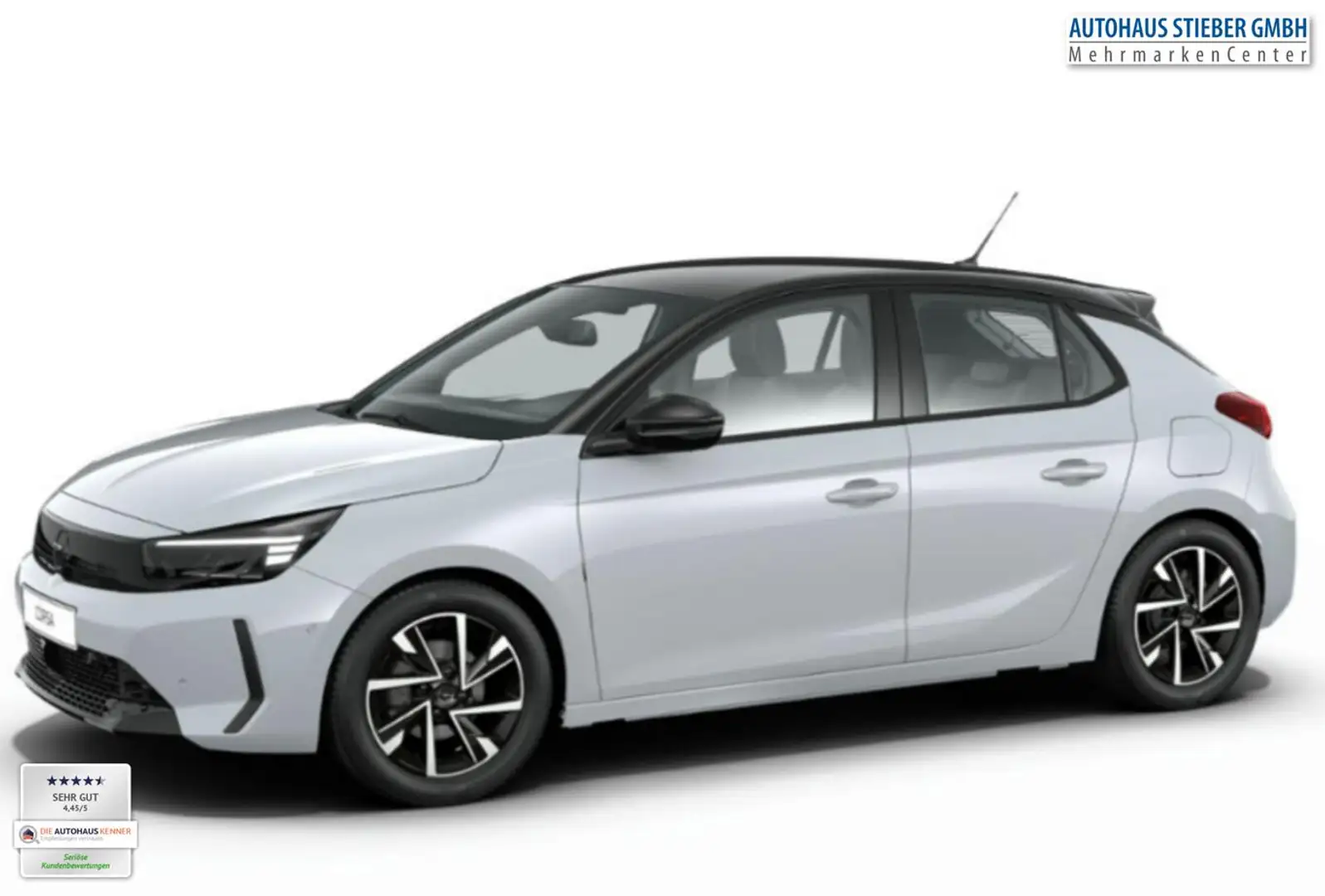 Opel Corsa GS 1.2 Turbo LED TechP PDC Temp AppCo 16Z 74 kW... Weiß - 2
