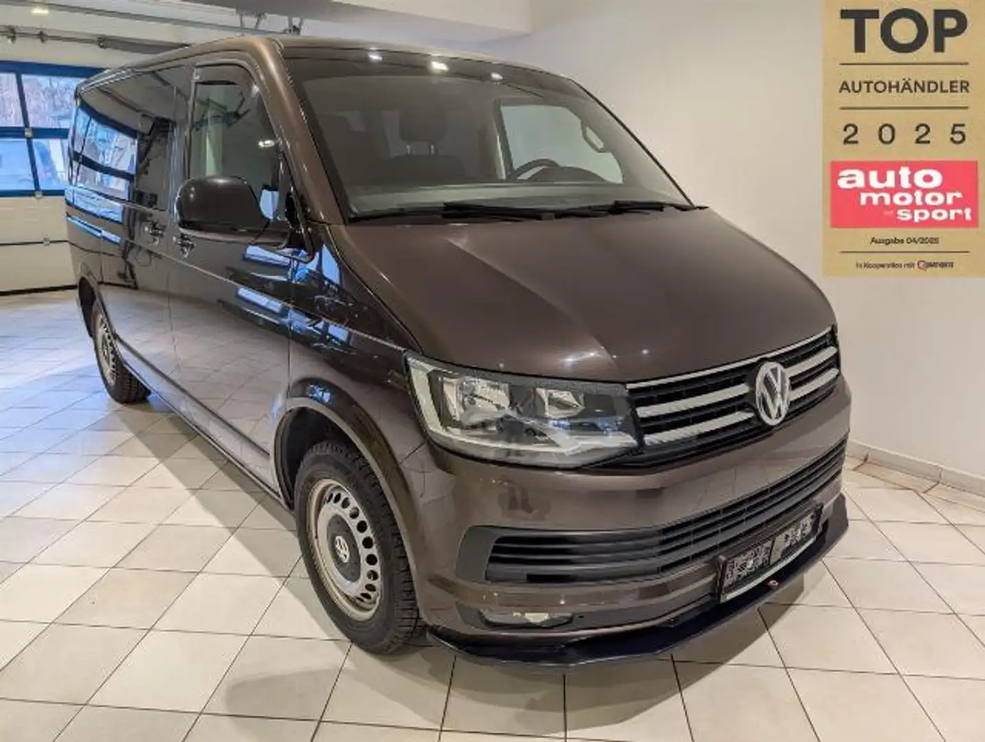Volkswagen T6 Caravelle 9 Sitzer(3-3-3) 3-Zonen-Klima Navi AHK GRA Braun - 1