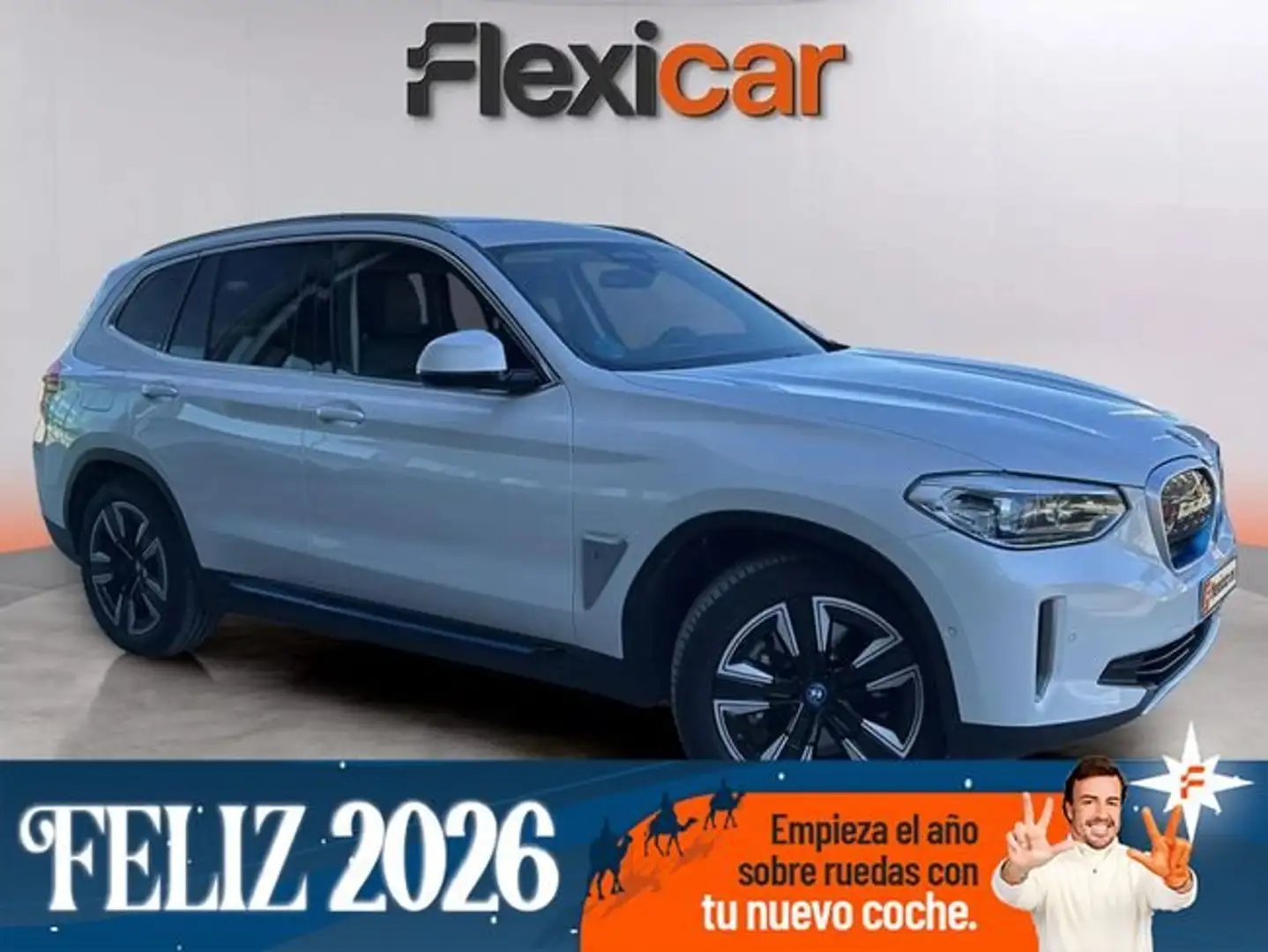 BMW iX3 80 kWh Blanc - 1