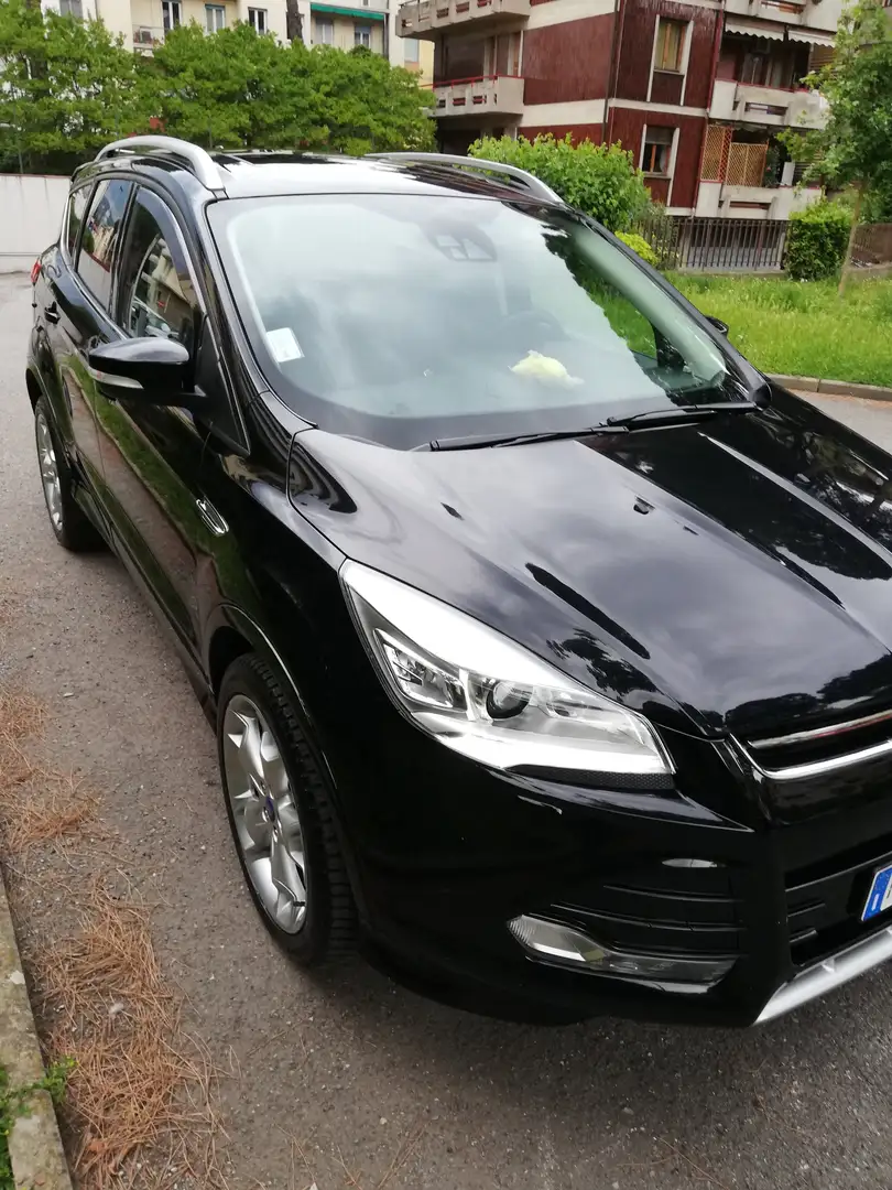 Ford Kuga Kuga II 2.0 tdci Titanium X awd Zwart - 1