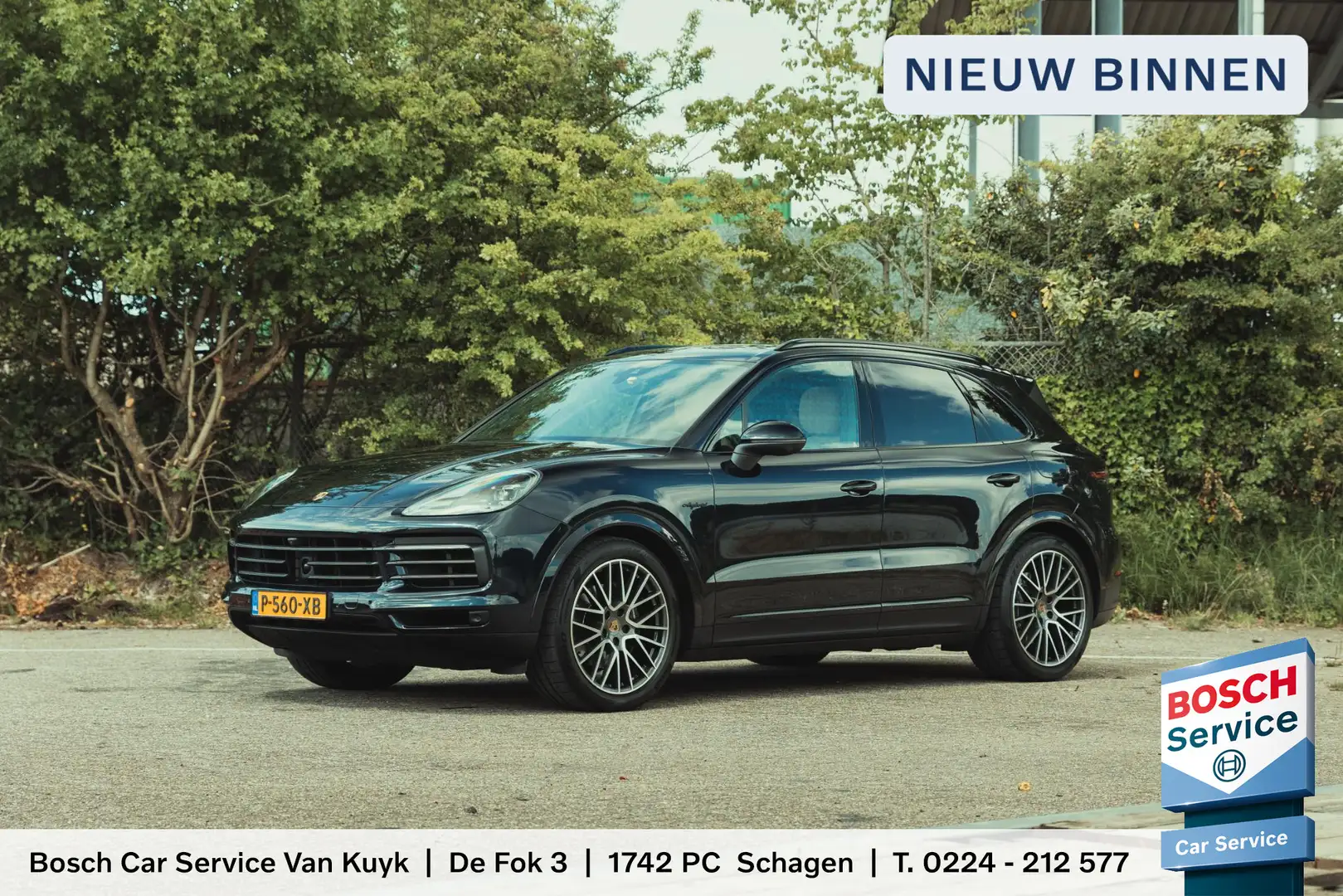 Porsche Cayenne 3.0 E-Hybrid Platinum Edition Blauw - 1