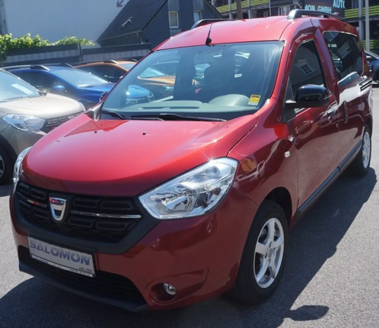 Dacia Dokker Comfort+ 1,3 6-Gang KLIMA NAV Sitzheiz. WoMo-Biber Rot - 1