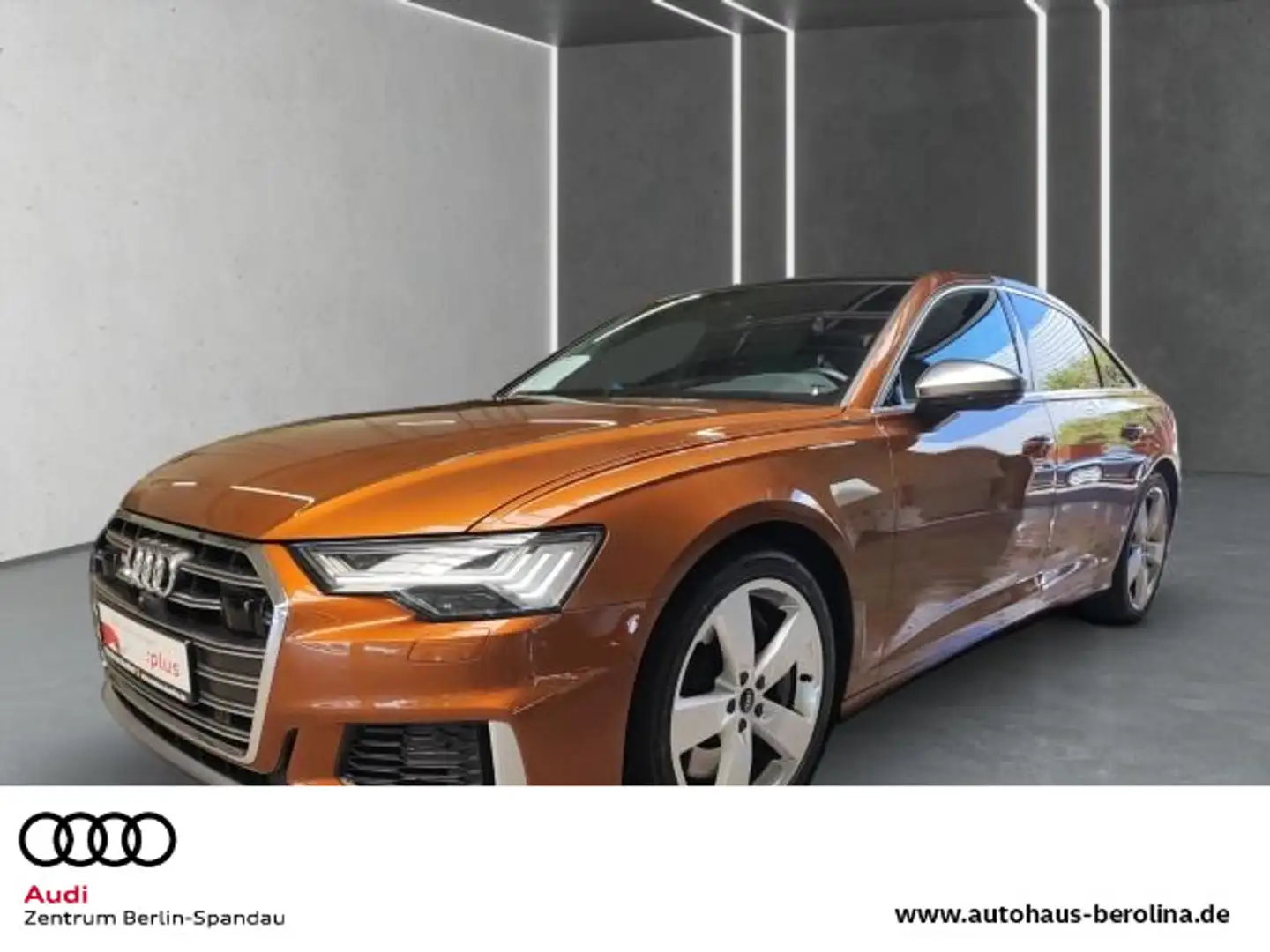 Audi S6 S6 Lim. *PANO*StdHz*HD-MATRIX*B&O*360°*AHK*ACC* Braun - 1