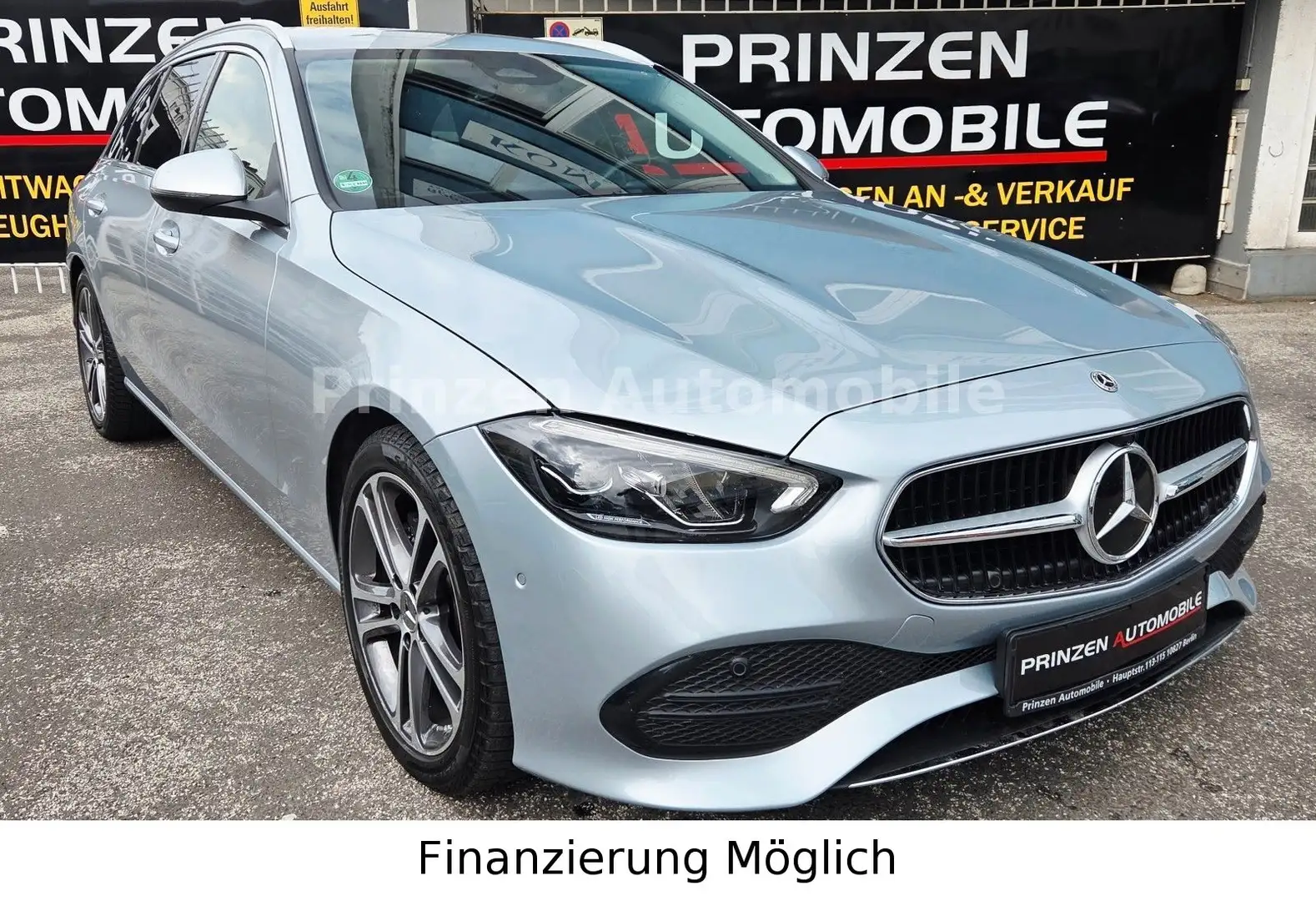 Mercedes-Benz C 300 T-Avantg. AUT.*AMBIENTE*KAMERA*1.HAND*LED Silber - 1