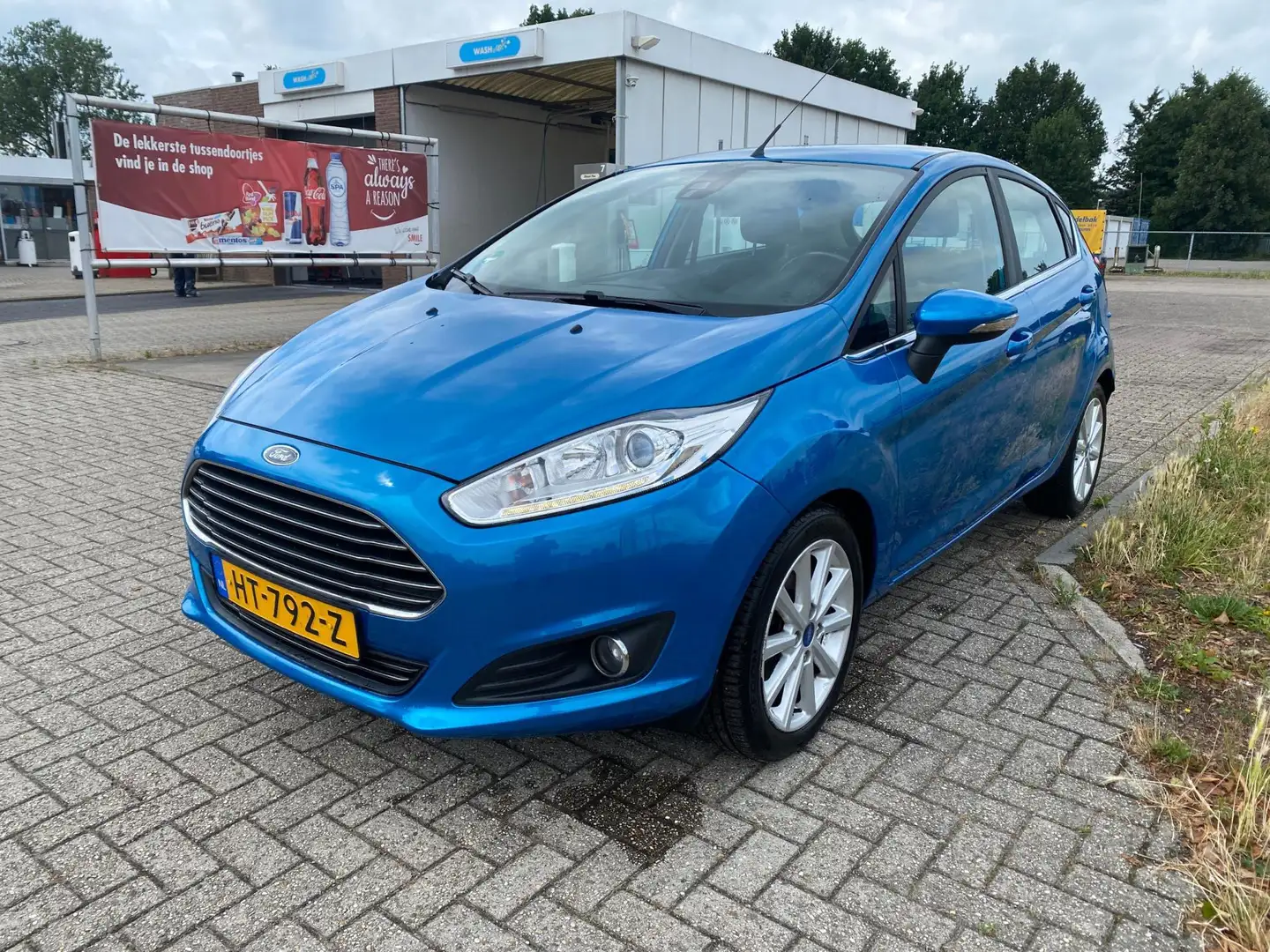 Ford Fiesta 1.0 EcoBoost Titanium Blauw - 1