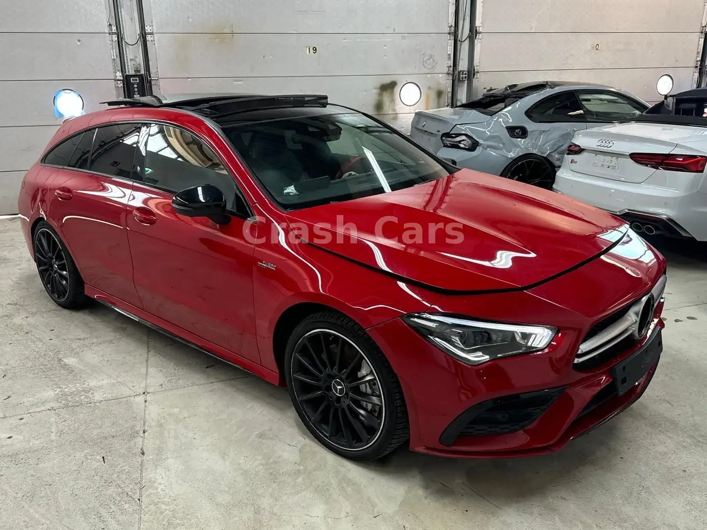 Mercedes-Benz CLA 35 AMG 4MATIC Shooting Brake*ACC*Pano*Burmes Rot - 2