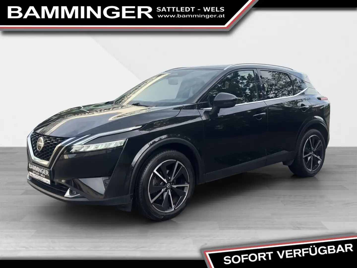 Nissan Qashqai 1,3 DIG-T MHEV Tekna+ AUTOMATIK Schwarz - 1