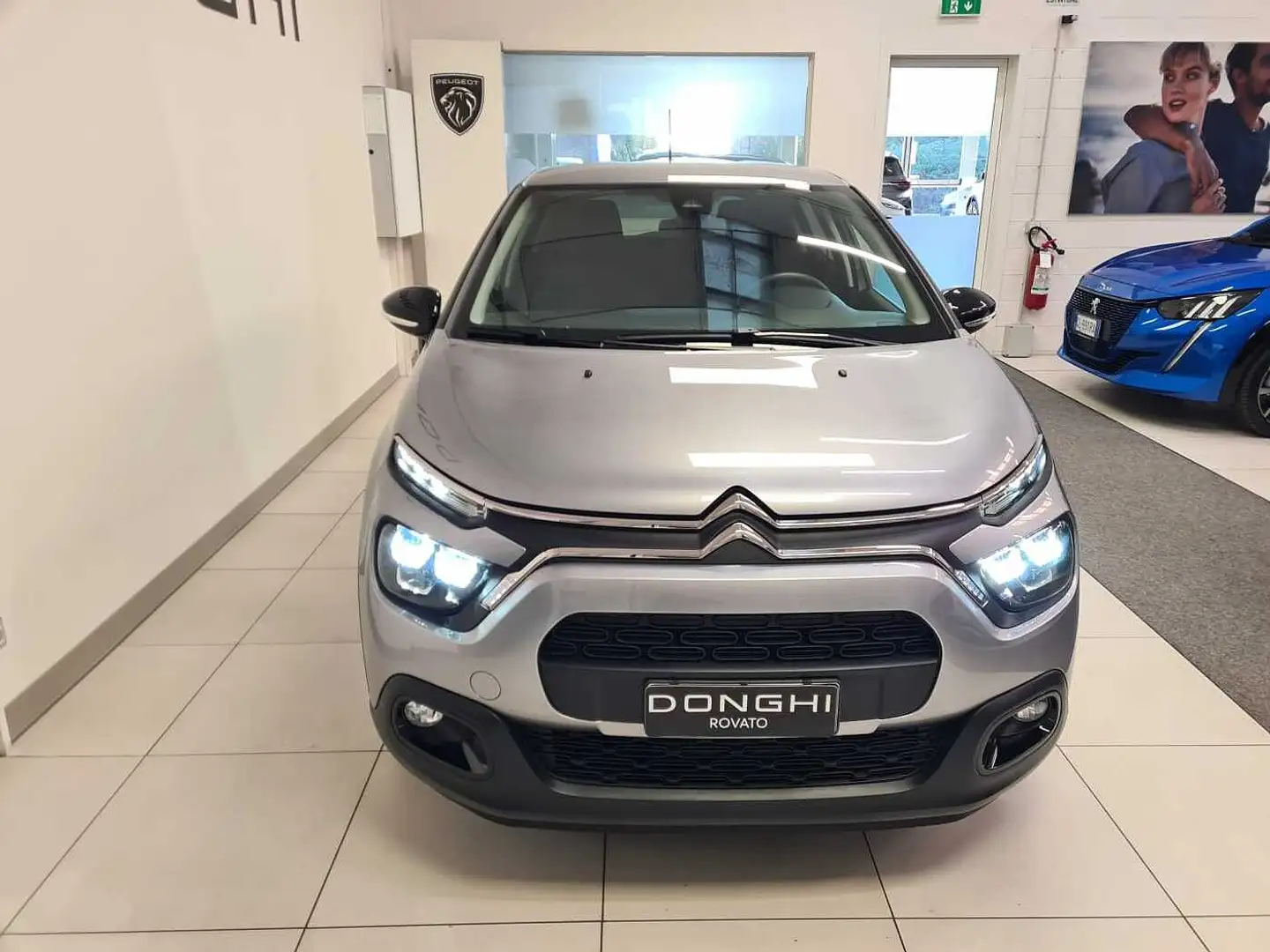 Citroen C3 Max PureTech 110cv S&S EAT6 AZIENDALE! Grigio - 2