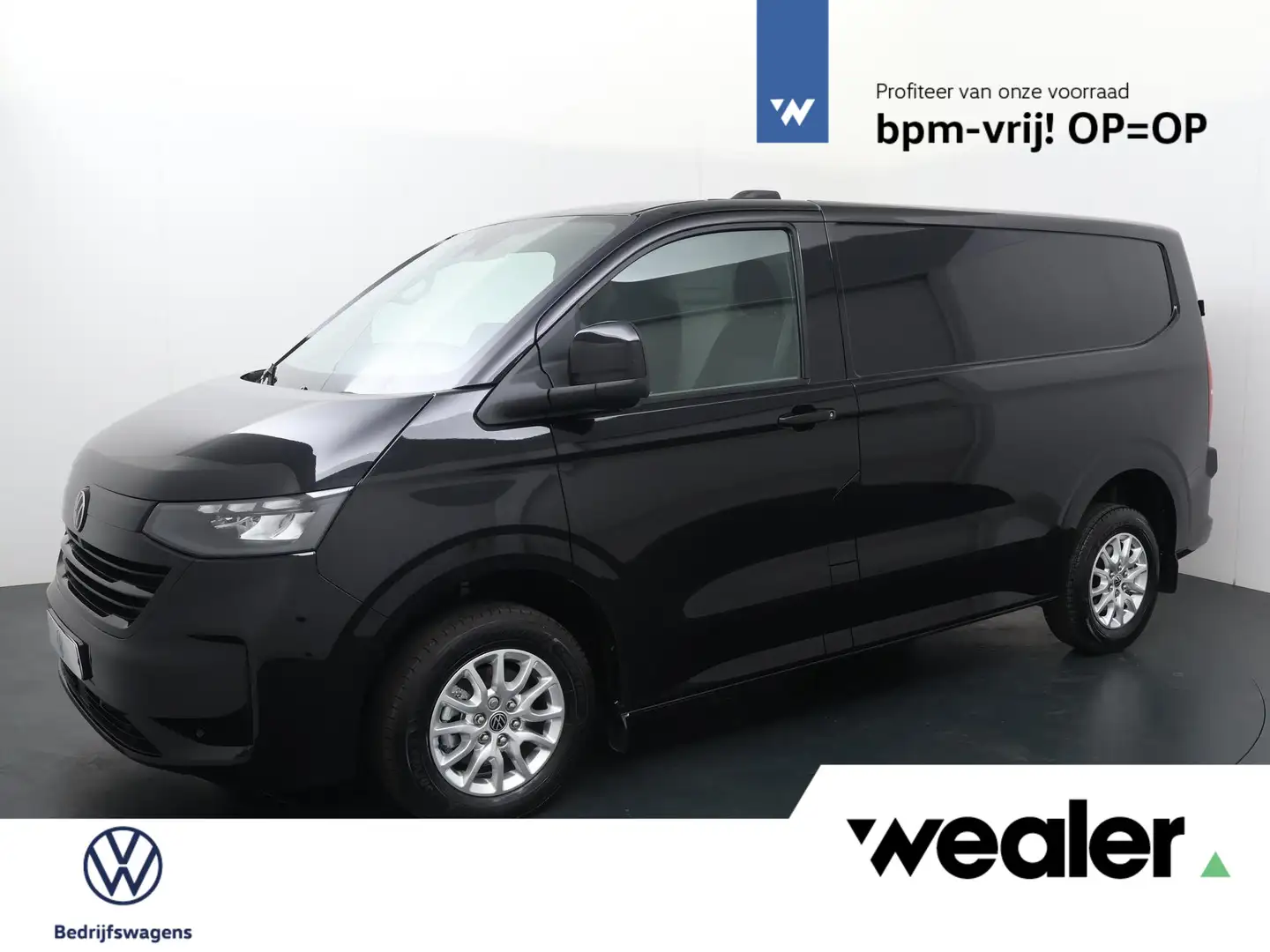 Volkswagen Transporter 2.0 TDI L1H1 28 Style Zwart - 1