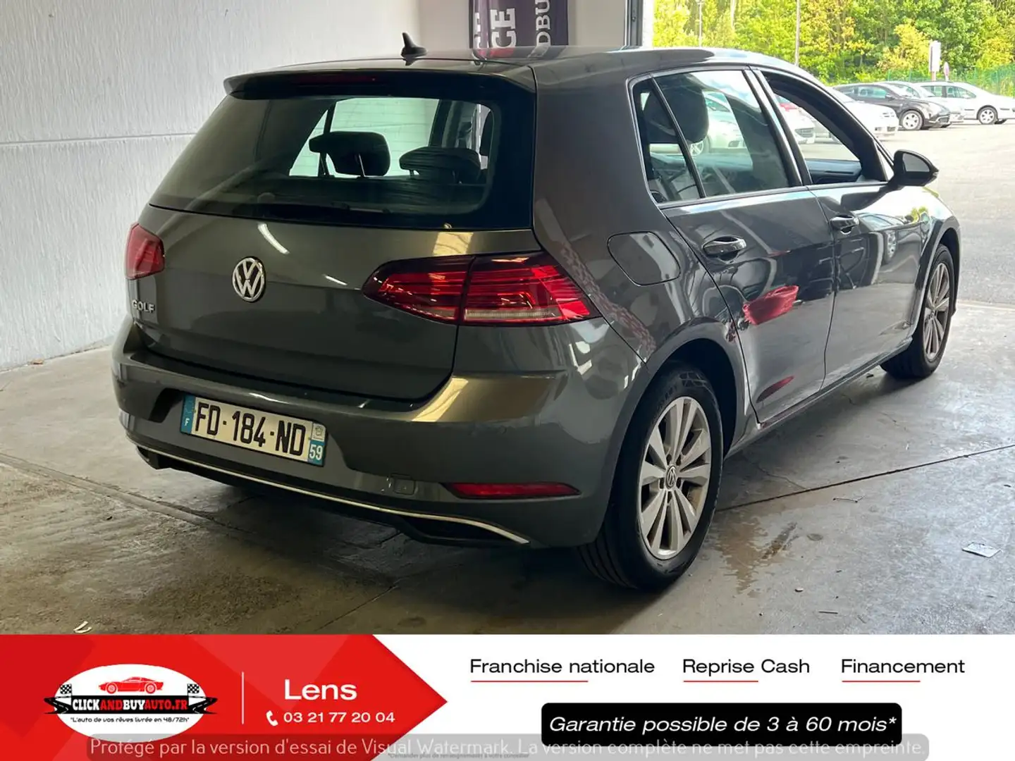Volkswagen Golf 7 1.6 TDI CONFORTLINE // CLIM AUTO / REGUL / CLIM  Gris - 2