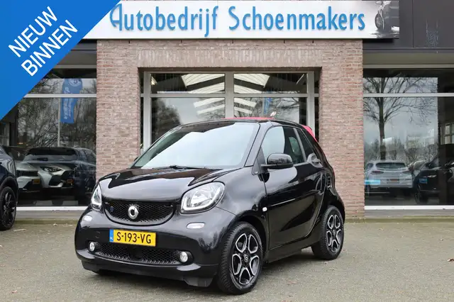 smart forTwo cabrio EQ prime 18 kWh LEER CARPLAY STOELVERW. NAV