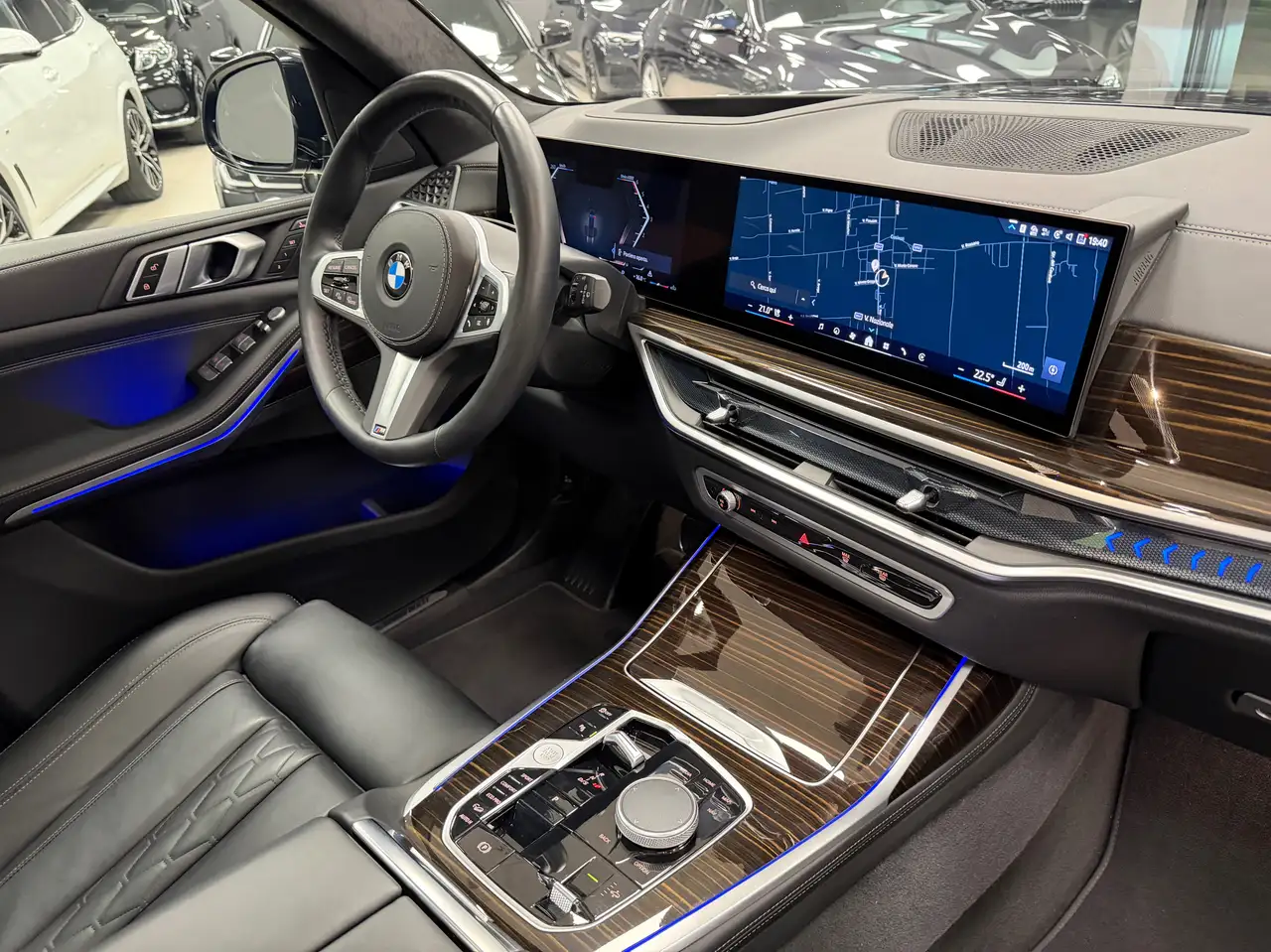 BMW X7 xdrive 40d 48V MSport Pro auto 7pti full optional, миниатюра 9