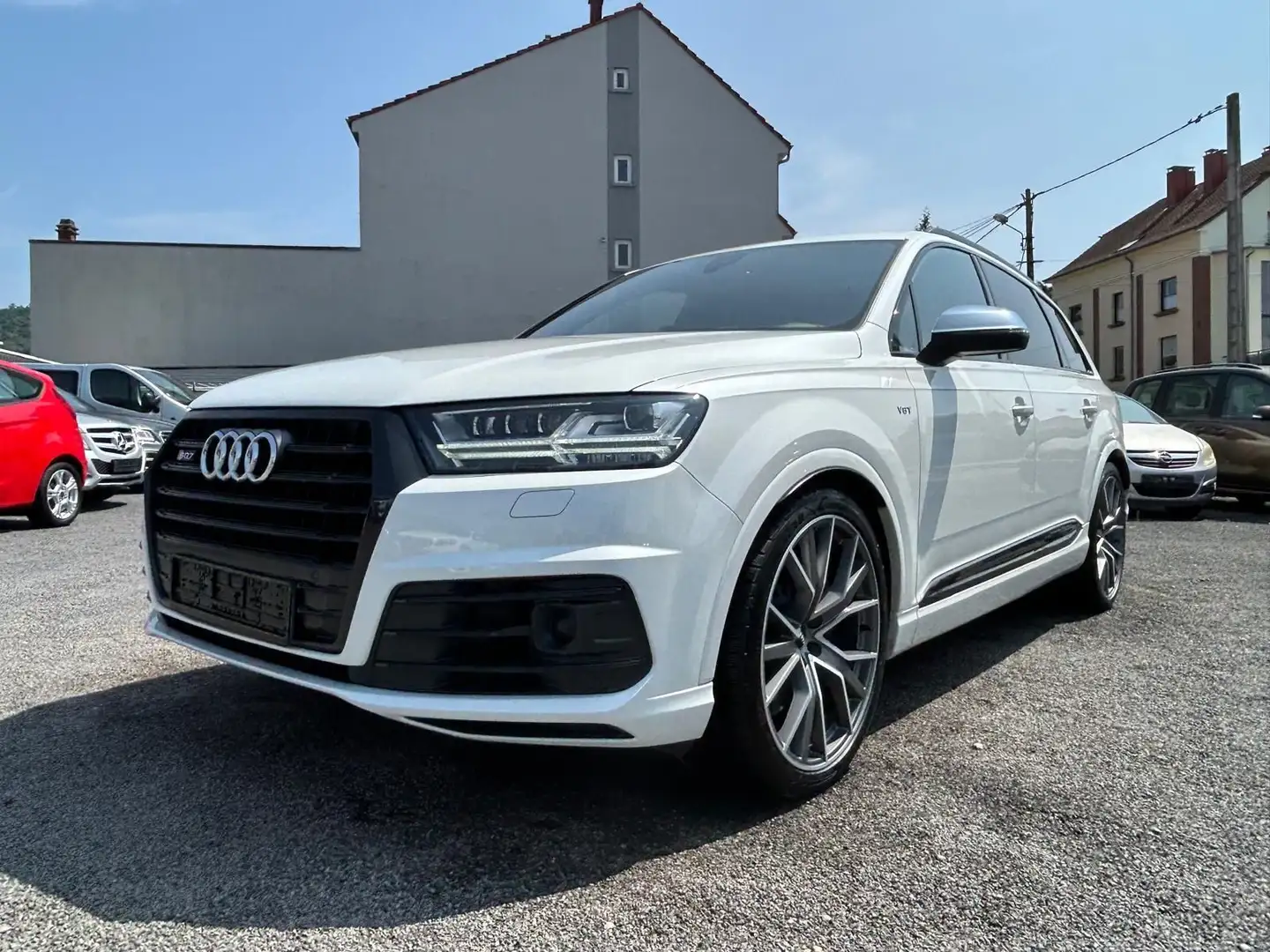 Audi SQ7 4.0 TDI QUATTRO MATRIX + STANDHZ + PANO +AHK Weiß - 1