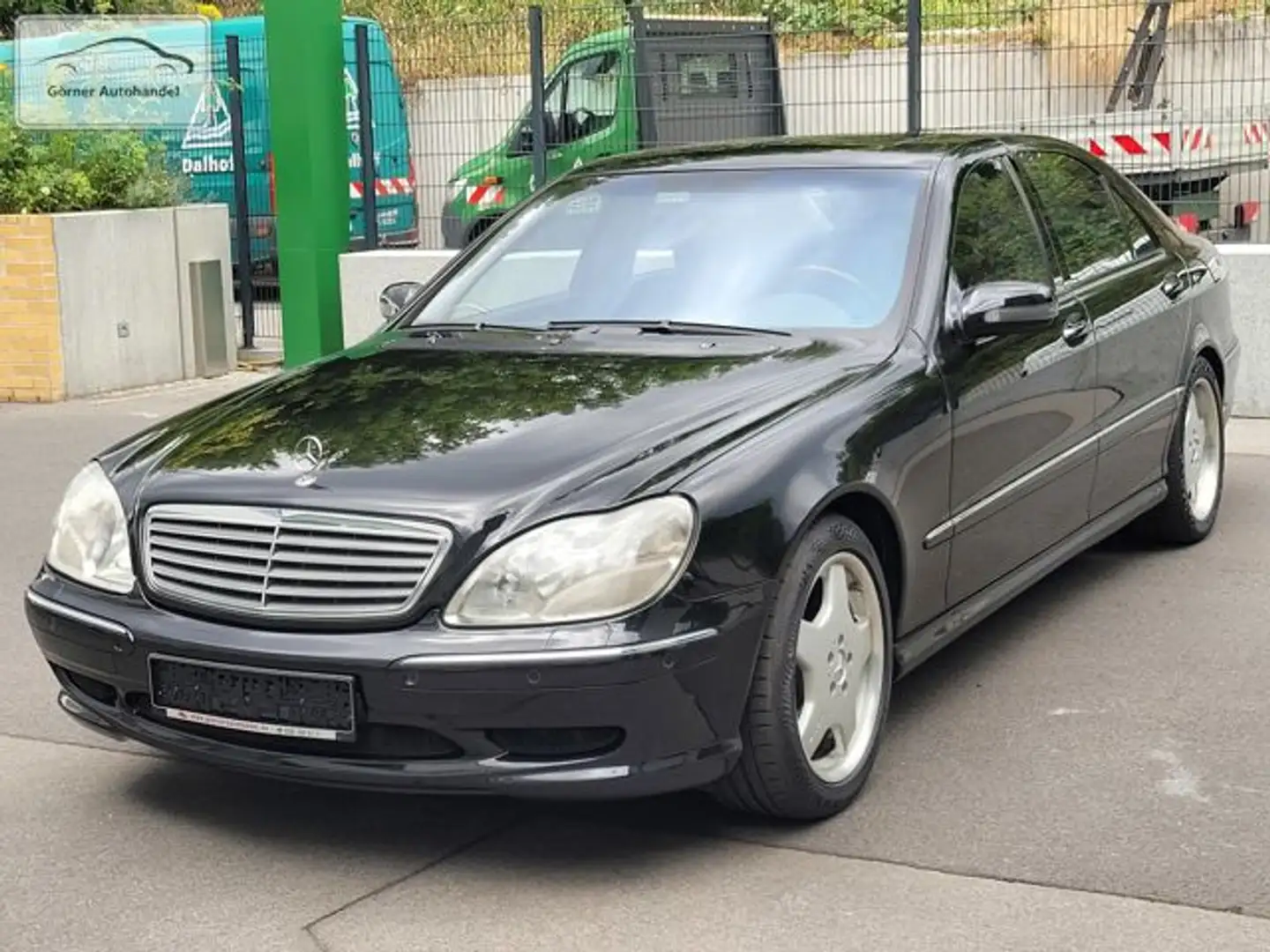 Mercedes-Benz S 600 Lang mit original 63.000 km* Schiebedach Чорний - 2