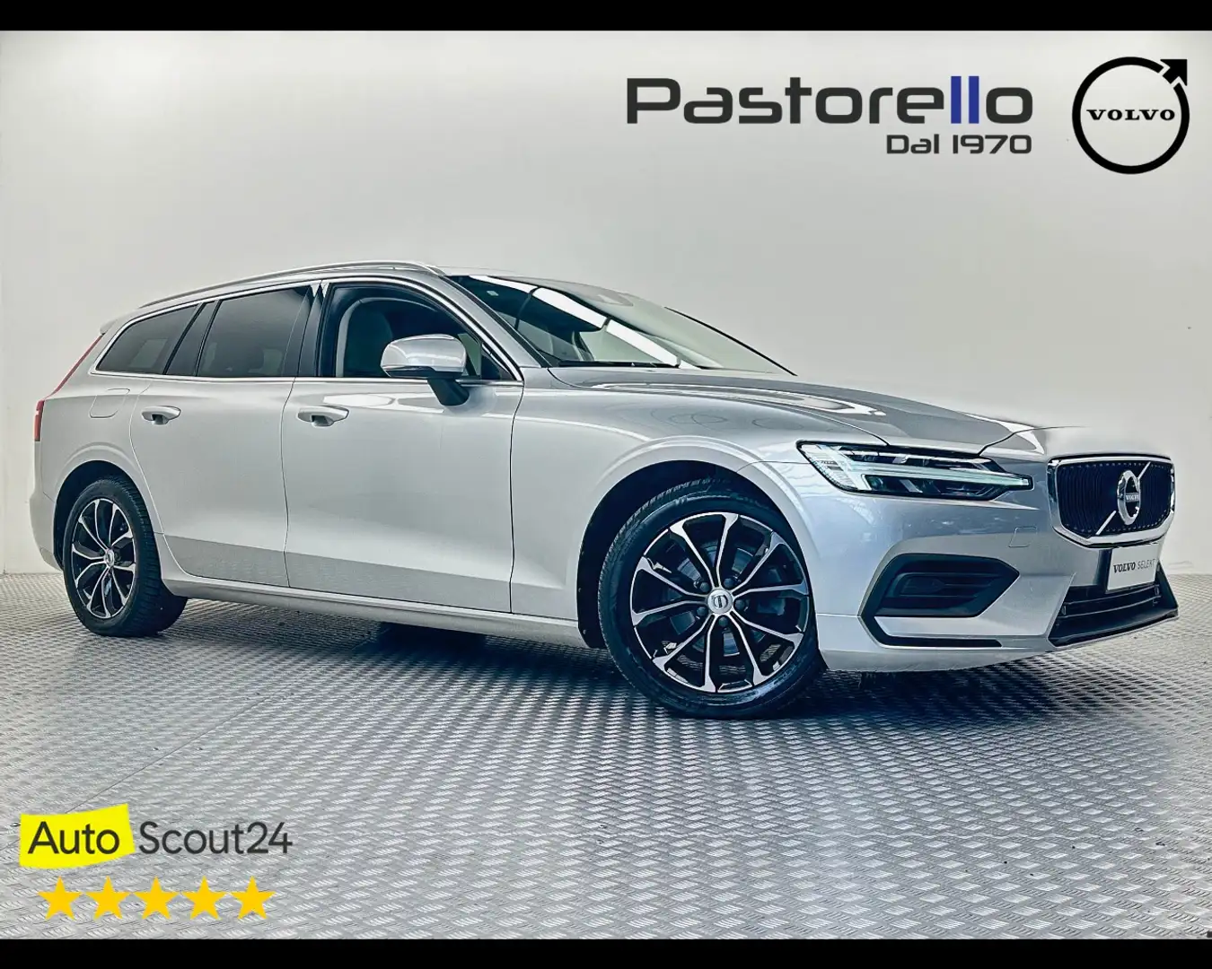 Volvo V60 D3 Geartronic Business Plus Zilver - 1