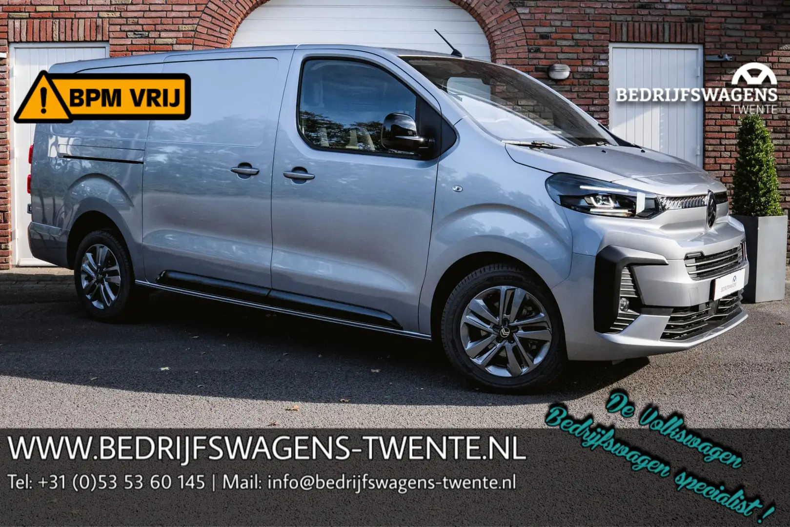 Citroen Jumpy 2.0 BlueHDI 180PK Automaat L3 NAVI Cruise Camera Grijs - 1