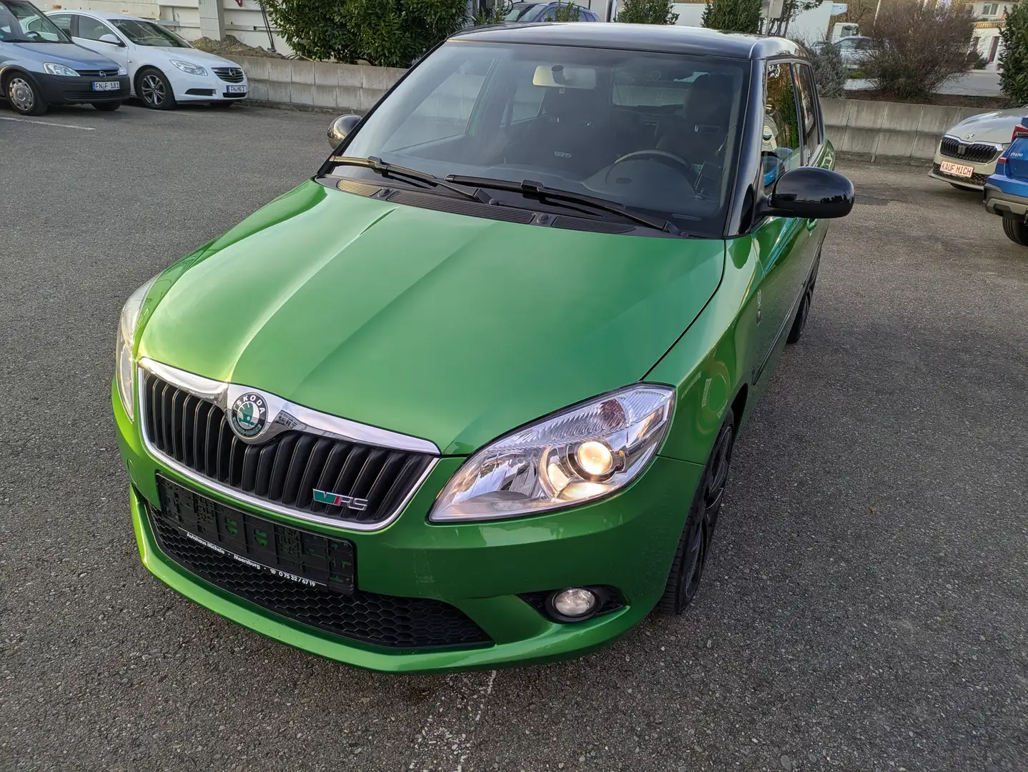 Skoda Fabia RS / DSG / lückenlos Scheckheft !!!! Grün - 1