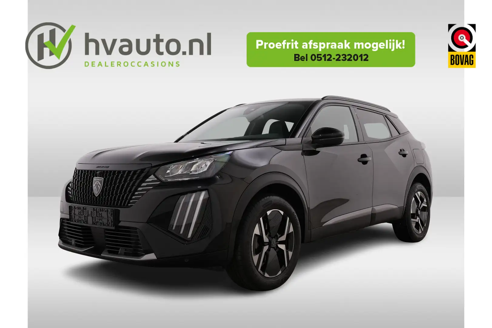 Peugeot 2008 1.2 PURETECH 130PK ALLURE | Carplay | Clima | PDC Zwart - 1