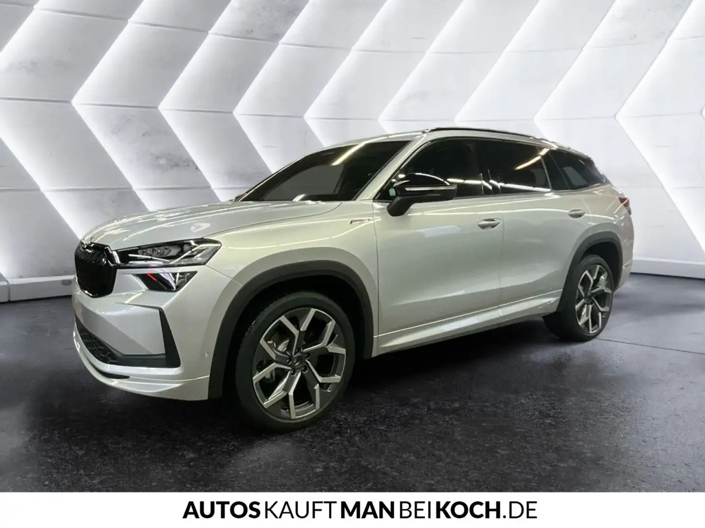 Skoda Kodiaq Sportline 2,0 TSI DSG 4x4 PANO STDHZ AHZV Argent - 2