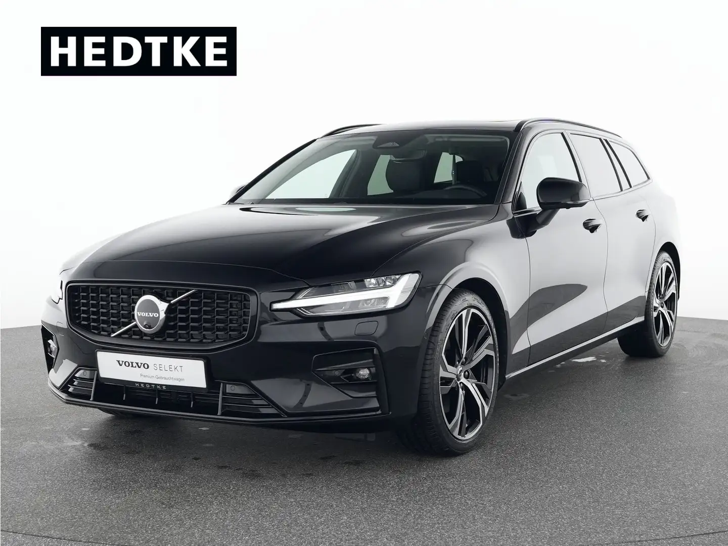 Volvo V60 B4 Benzin Geartronic Plus Dark 19"+PANO+360° Schwarz - 1