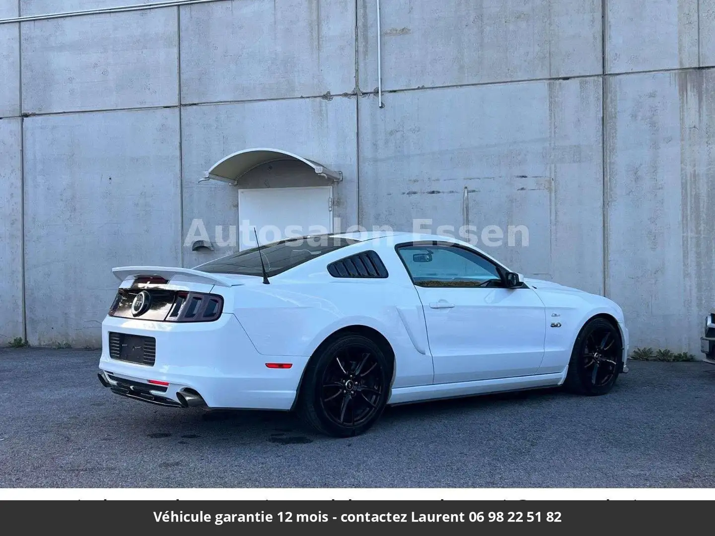 Ford Mustang Pack Shelby V8 Tout compris hors homologation 4500e Blanc - 2