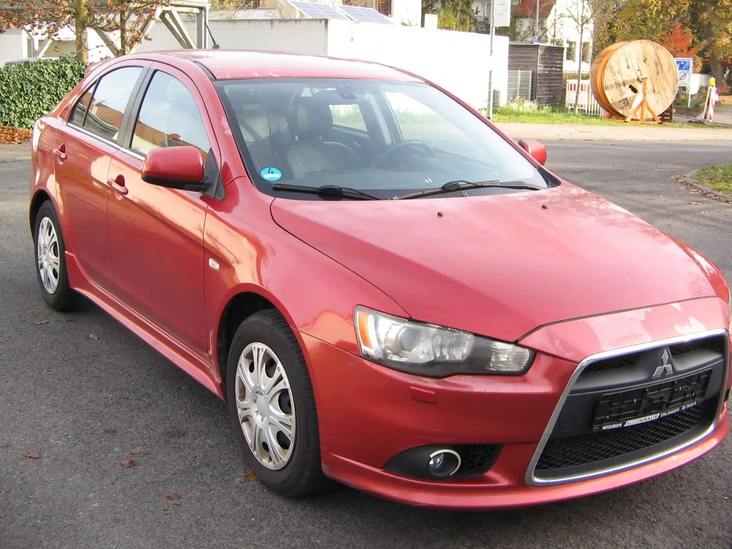 Mitsubishi Lancer Lancer 2.0 DI-D Instyle/LEDER/NAVI/SCHECKHEFT Red - 1