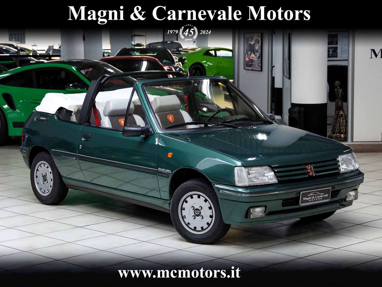 Peugeot 205 "ROLAND GARROS"|TARGA "MI"|SPECIAL EDITION