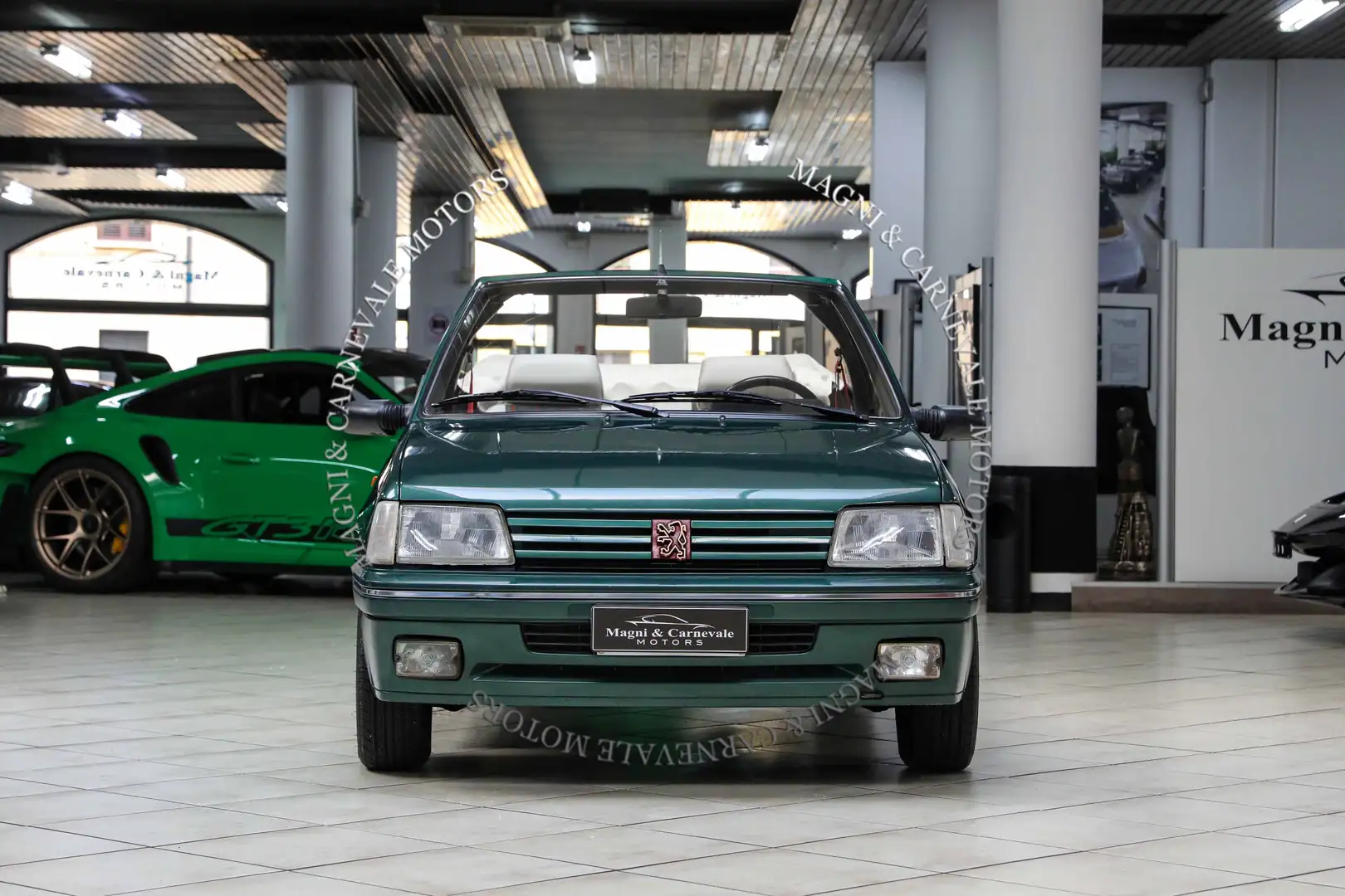 Peugeot 205 "ROLAND GARROS"|TARGA "MI"|SPECIAL EDITION Yeşil - 2