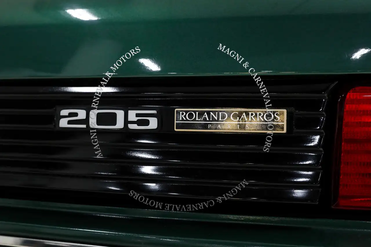 Peugeot 205 "ROLAND GARROS"|TARGA "MI"|SPECIAL EDITION, foto 9