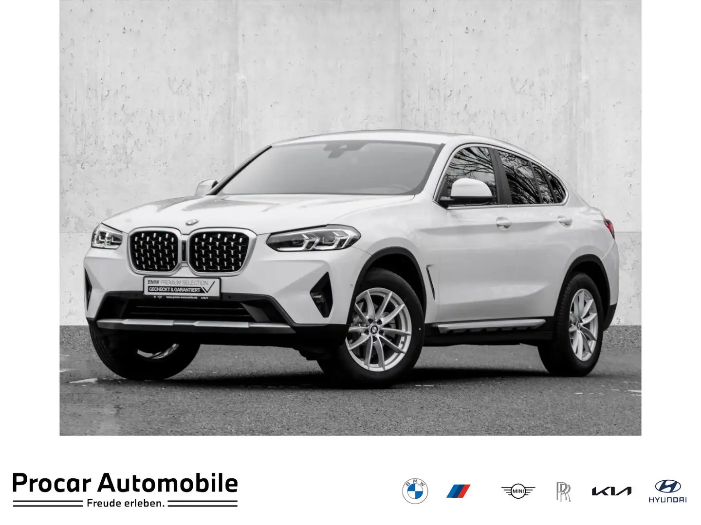 BMW X4 xDrive20i ADAPT.LED+HiFi+PA+SHZ+KOMFORTZUGANG Weiß - 1