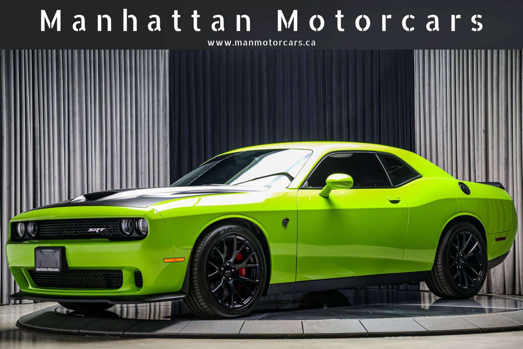 2015 Dodge Challenger SRT HELLCAT MANUAL 707HP|NOACCIDENT|LOWKM|SERVREC