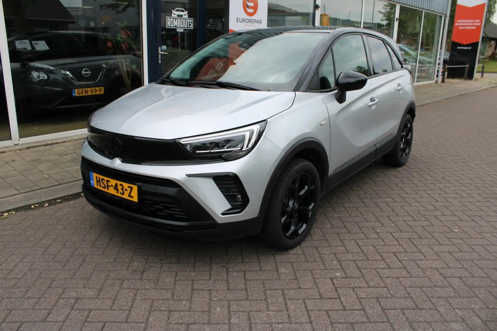Opel Crossland 1.2 Turbo GS Automaat Navi/DAB/Stoel-stuur verw. Grau - 1