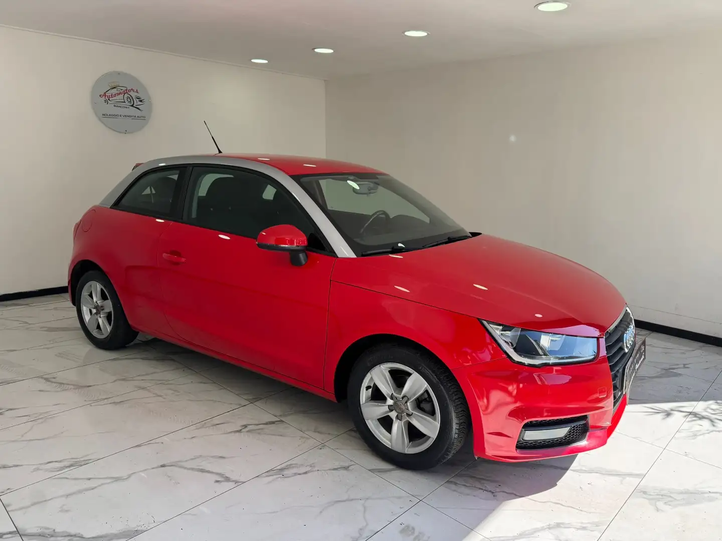 Audi A1 1.4 TDi 90 cv -EURO 6 -GARANTITA-2015 Rosso - 2
