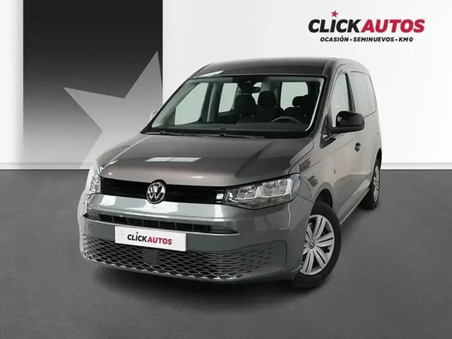 Volkswagen Caddy 2.0 TDI 102CV Origin Gris - 1