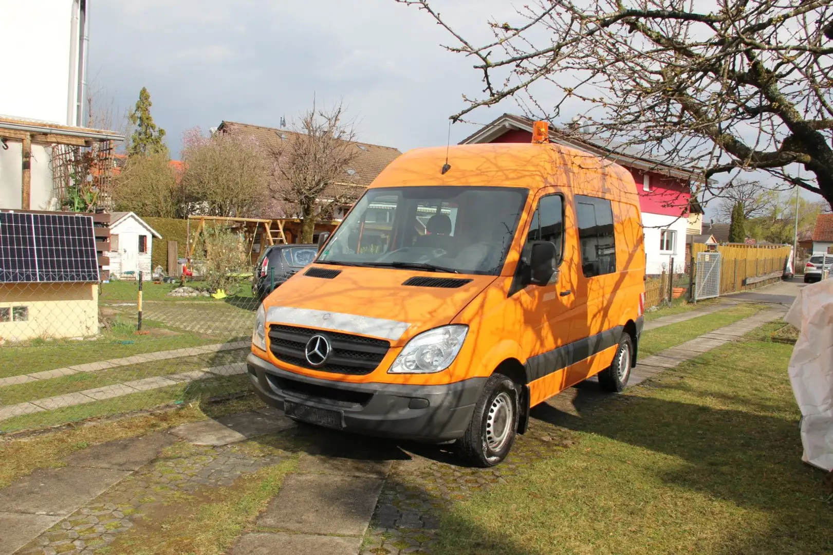 Mercedes-Benz Sprinter II Kasten 313 CDI Hoch 5 Sitze Mixto Оранжевий - 2