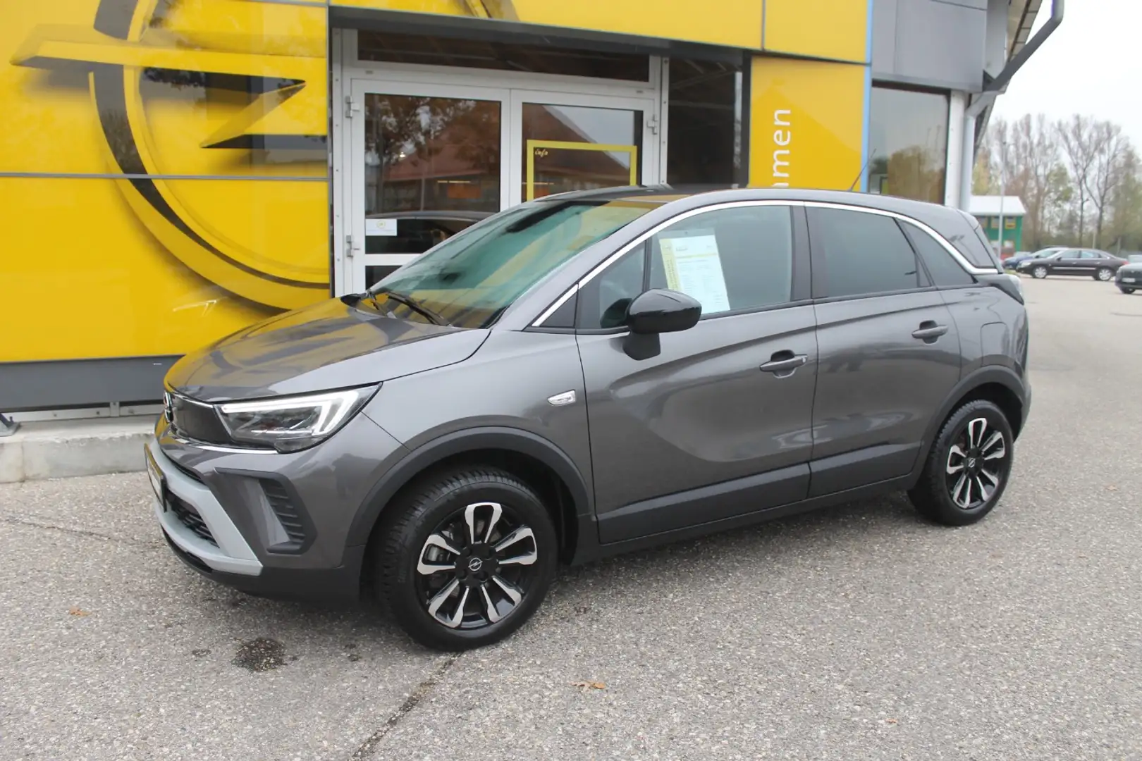 Opel Crossland 1.2 Turbo Elegance NAVI|SHZ|LRHZ|PDC| Grau - 2