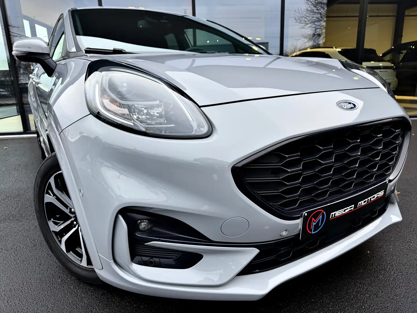 Ford Puma 1.0i Turbo 125CV "ST-Line" CARPLAY CAMERA CUiR ++ Argent - 1