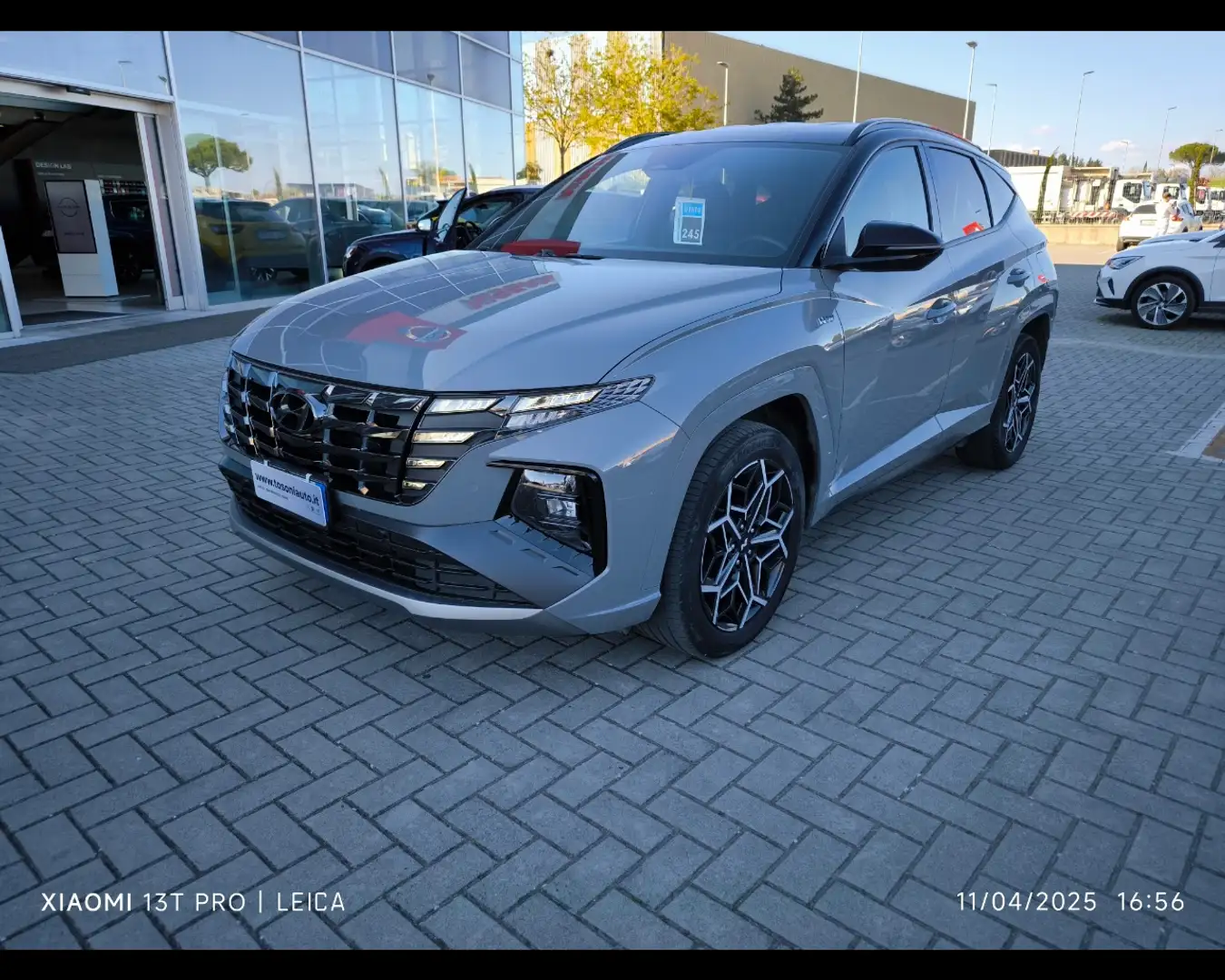 Hyundai TUCSON 1.6 hev NLine 2wd auto Grigio - 1